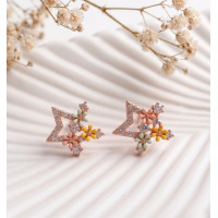 Lilac Whisper Butterfly Earrings