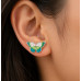 Enchanted Lavender Butterfly Studs
