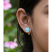 Crystal Wing Butterfly Earrings