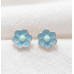Crystal Wing Butterfly Earrings