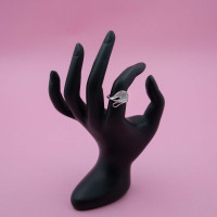 Eclipse Curve Silver Ring