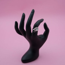Eclipse Curve Silver Ring