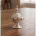 Silver Peacock Trinket Box