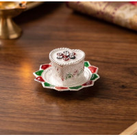 Meenakari Peacock Jewel Pot