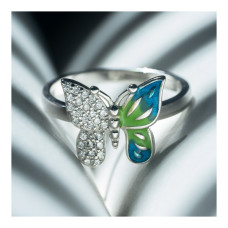 Nature’s Glow Butterfly Ring