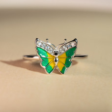 Butterfly Treasure Ring
