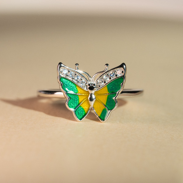 Butterfly Treasure Ring