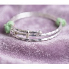 Little Spark Sterling Silver Baby Kada
