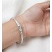 Elegant Twin Knot Open Bangle
