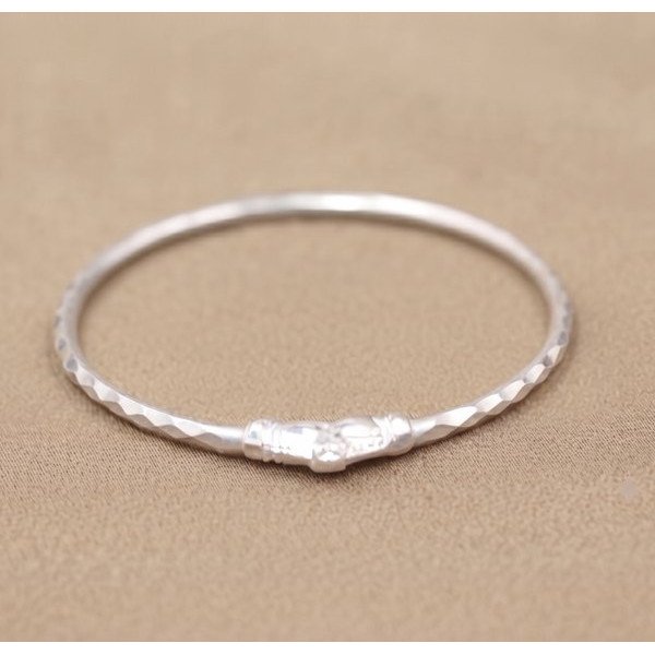 Tiny Charm Silver Baby Bracelet