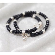 Silver Blossom Baby Kada