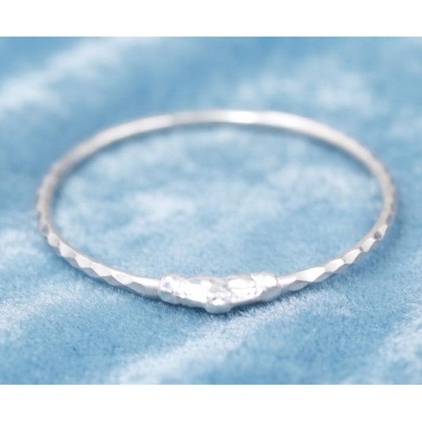 Classic Infinity Knot Silver Bracelet