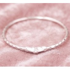 Tiny Tinkle Silver Baby Bracelet Pair