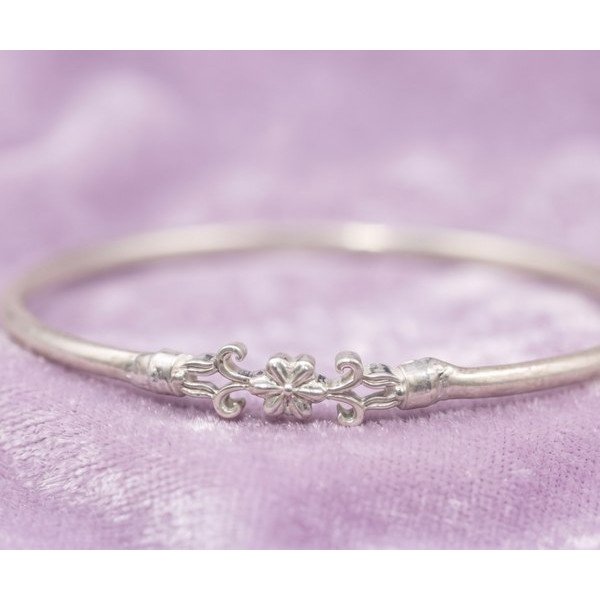 Shishu Blessing Silver Bead Bracelet