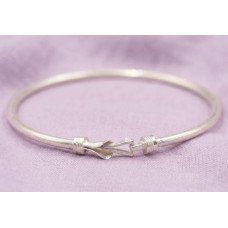 Precious Steps Baby Silver Anklet-Style Bracelet