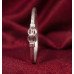 Silver Harmony Knot Cuff Bracelet