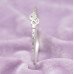 Blossom Twist Silver Baby Kada