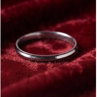 Classic Sterling Silver Minimal Band Ring