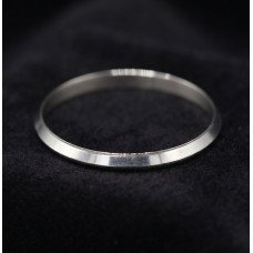 Timeless Plain Silver Wedding Band