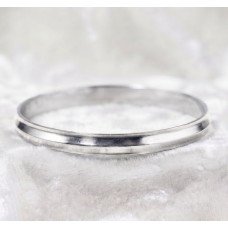 Classic Silver Plain Kada
