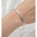 Elegant Flat Silver Kada