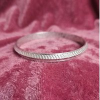 Sleek Comfort Silver Kada