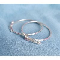 Little Melody Silver Baby Bangles