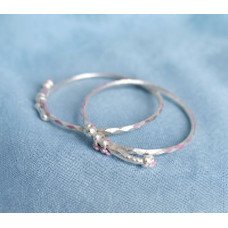 Happy Hands Silver Baby Bracelet