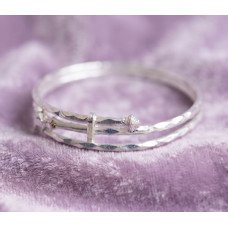 Baby Protection Silver Nazariya Kada Set
