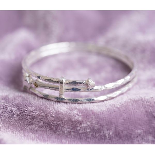 Baby Protection Silver Nazariya Kada Set