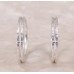 Twisted Bell Silver Baby Bangles
