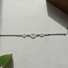 Triple Daisy Blossom Bracelet