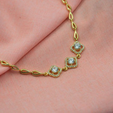 Gemstone Chain Bracelet