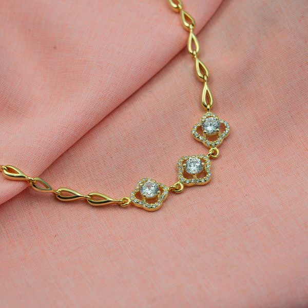 Gemstone Chain Bracelet