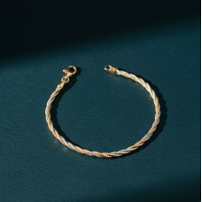 Twisted Rope Chain Bracelet