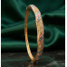 Pink & Blue Enamel Rose Gold Bangle