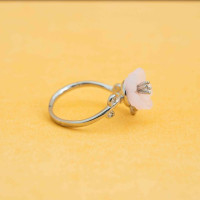 Pink Flower Ring