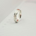 Silver Patterned Band Ring