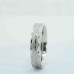 Silver Patterned Band Ring