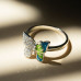 Nature’s Glow Butterfly Ring