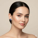 Blue Butterfly Silver Earrings and pandent