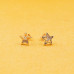 Starlight Spark Silver Stud Earrings
