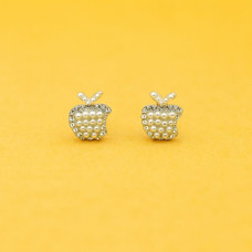 Sparkling Pineapple Stud Earrings