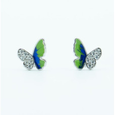 Enchanted Butterfly Stud Earrings
