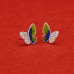 Enchanted Butterfly Stud Earrings