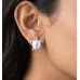 Cherry Blossom Tassel Stud Earrings