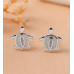 Cherry Blossom Tassel Stud Earrings