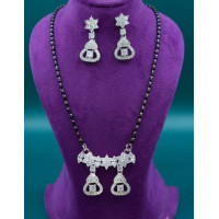Crystal Elegance Mangalsutra