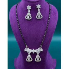 Crystal Elegance Mangalsutra