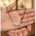 Crystal Star Mangalsutra Pendant